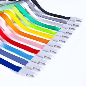 Promotional Wholesale ID Lanyards with POM Clips | Custom Neck Straps for Work Badges & Card Holders