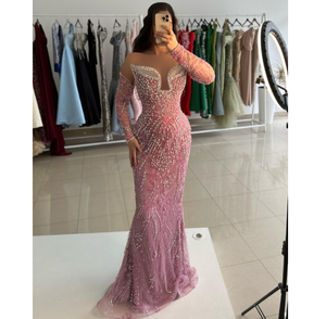 ชุดราตรีหรูหราคุณภาพระดับพรีเมียมสำหรับผู้หญิงชุดทางการสำหรับงานเลี้ยงค็อกเทล - Product Image 5