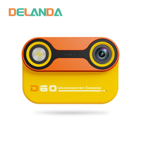 2025 Nieuwe Aankomst Kinderen Waterdichte Camera 2.4 Inch Hd Scherm 10ft Digitale Zwemcamera Voor Snorkelen