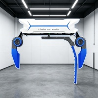 Machine de lavage de voitures automatique sans contact à 360 degrés, équipement de nettoyage intelligent professionnel