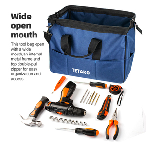 Heavy Duty Durable Tote Polyester Electrician Work <strong>Tools</strong> Kit Shoulder Electrical <strong>Tool</strong> <strong>Bag</strong> - Product Image 2