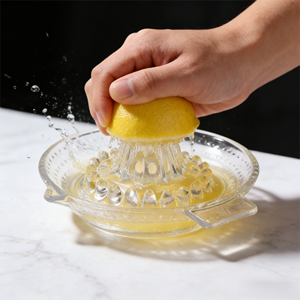 <span class=keywords><strong>Presse</strong></span>-<span class=keywords><strong>citron</strong></span> <span class=keywords><strong>en</strong></span> <span class=keywords><strong>verre</strong></span> <span class=keywords><strong>manuel</strong></span>, extracteur à main avec poignée et bec - Product Image 5