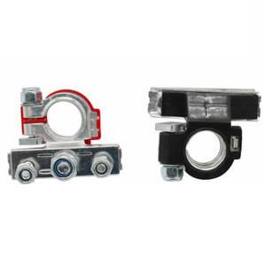 Tête de Pile de batterie <span class=keywords><strong>Automobile</strong></span> en laiton plaqué étain connecteur de batterie borne de batterie Positive et négative - Product Image 3