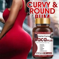 Capsules de soutien beauté Maca Plus Aguaje Fenugrec pour la courbe naturelle, 120 unités, marque privée, supplément OEM/ODM pour hommes