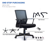 Accessoires promotionnels en plastique pour mobilier de bureau : Accoudoir multifonction en PP pour chaise de bureau et chaise de gaming