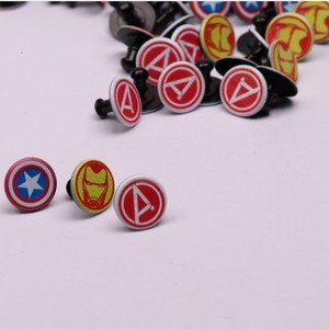 ¡Oferta! correa de silicona para muñeca los Vengadores botón de metal para mi <span class=keywords><strong>band4</strong></span> - Product Image 1