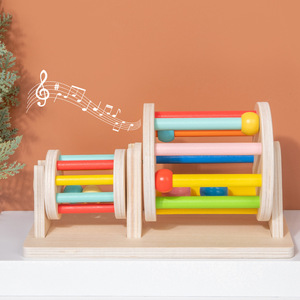 Wholesale Percussion Instrument Textile <b>Drum</b> for Early Educational Cognitive Sensory Training White Noise Toys - Product Image 4