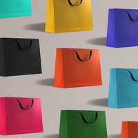 Sac en carton kraft marron mat de luxe personnalisé avec votre logo pour vêtements, emballage boutique recyclable avec poignées torsadées