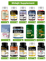 Bâtonnets de miel Shilajit de l'Himalaya Betterralt en or pur, 30 bâtonnets, extrait de résine de Shilajit avec miel et safran, vente en gros