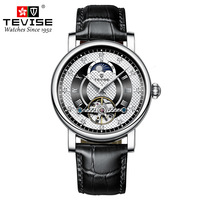 Montre homme tendance, nouvelle, en vente, étanche, en cuir, automatique, mécanique