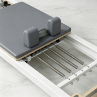 AUGER Machine de Pilates Reformer Commerciale en Aluminium, Équipement de Fitness Professionnel pour Studio, Lit d'entraînement du tronc