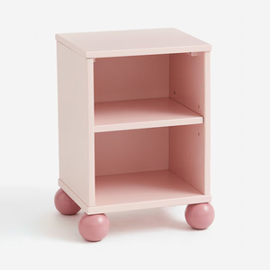 <span class=keywords><strong>Comodino</strong></span> Moderno Montessori <span class=keywords><strong>per</strong></span> Bambini in Legno con 2 Ripiani Portaoggetti <span class=keywords><strong>per</strong></span> la <span class=keywords><strong>Cameretta</strong></span> - Product Image 1
