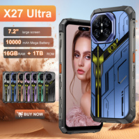 Teléfono Móvil Inteligente para Juegos X27 Ultra 2026, Configuración Alta, 12GB+512GB, Android 15, 5G, Popular