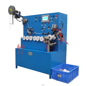 HRD-823 Automatic Flat Belt Rewinding Machine Cotton Tape Winding Machine For Narrow Fabric Elastic Tape