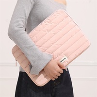 Housse d'ordinateur portable moderne en coton de bonne qualité, portable, taille et logo personnalisés, avec housse imperméable pour les professionnels