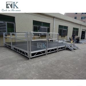 Etapa de evento firme estable de escenario de altura ajustable de aluminio fácil de instalar - Product Image 4