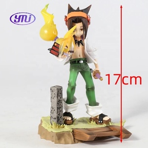 Figura de Anime de 17-21cm, figura de rey Chamán, Yoh Asakura Hao Asakura, modelo de PVC, figurita de colección de Anime, juguetes de muñecas - Product Image 5