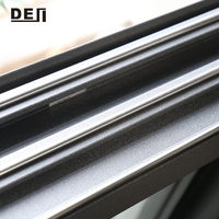 Jingdejiyoupin — panneau de glaçage Double trempé teint, en aluminium, petites fenêtres coulissantes avec verre, pour Restaurant
