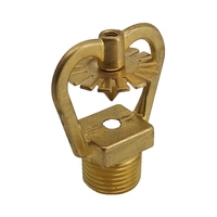 Têtes d'incendie pendantes en laiton de type standard avec conception flexible pour la lutte contre l'incendie