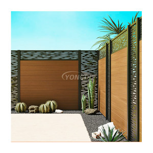 चीन Wpc एल्यूमीनियम गार्डन बाड़ पैनल बोर्ड गर्मी से इलाज लकड़ी के अनुकूल जल-रोधी 3 डी मॉडलिंग उपलब्ध है - Product Image 1