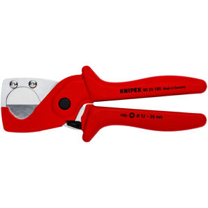 Cortador de Tubos KNIPEX 90 25 185 SB para Tubos de Resina Sintética Reforzada con Fibra de Vidrio y Plástico de 185 mm - Product Image 1