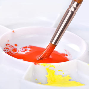 Vente en gros de pinceaux de peinture d'artiste du bois <span class=keywords><strong>Kit</strong></span> de 15 pièces poils de nylon <span class=keywords><strong>pour</strong></span> huile <span class=keywords><strong>aquarelle</strong></span> acrylique <span class=keywords><strong>débutant</strong></span> avec étui noir - Product Image 4