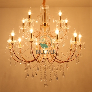 Lampadario in cristallo di ferro oro americano vintage stile industriale soggiorno lampadario <span class=keywords><strong>camera</strong></span> <span class=keywords><strong>da</strong></span> <span class=keywords><strong>letto</strong></span> bar ristorante Hotel di illuminazione - Product Image 4