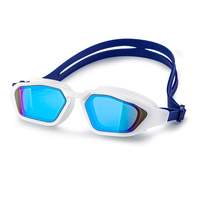 Nouvelles lunettes de natation pour adultes anti-buée HD, étanches, avec verres en PC, lunettes de natation tendance