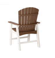 Chaise Adirondack moderne de qualité supérieure, en HDPE, imperméable, durable, pour l'extérieur, les parcs, les cours, les jardins, les écoles, garantie 5 ans
