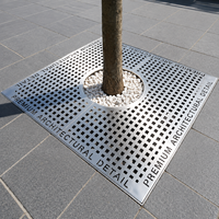Produits vendus directement par le fabricant, grille de protection pour arbres en métal robuste pour extérieur et jardin, protection des racines, garantie 5 ans