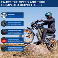 750W Motor sin escobillas de alta velocidad 20x4,0 1000W Neumático gordo eléctrico Neumático de bicicleta de playa Bicicleta de ciudad eléctrica Bicicleta Electrica Velo