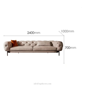 Muebles de Salón, Sofá Seccional de 1, 2 y 3 Plazas, Tapicería de Tela Hecha a Medida - Product Image 6