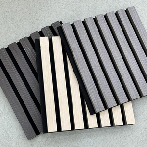 <span class=keywords><strong>Aveeno</strong></span> Blanche-Neige Crème Style MDF En Bois Plastique Flexible Acoustique Latte Panneau Solide Panneaux Muraux En Bois Pour Art Décoration Murale - Product Image 4