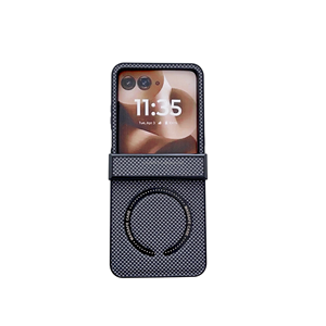 Étui de protection intégral en cuir avec protection de charnière pour Motorola <span class=keywords><strong>Razr</strong></span> 60 50 <span class=keywords><strong>40</strong></span> <span class=keywords><strong>Ultra</strong></span> 60 50 <span class=keywords><strong>Razr</strong></span>+ 2025, pliable, antichoc, design professionnel - Product Image 2