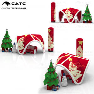 Gazebos et tentes gonflables imperméables CATC |   <span class=keywords><strong>Structure</strong></span> d'événement extérieur festive avec taille et couleur personnalisables, gonflage électrique - Product Image 3