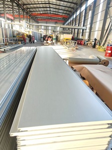 Tiêu thụ <span class=keywords><strong>2025</strong></span> giảm Polyurethane bọt Sandwich Panel kim loại <span class=keywords><strong>siding</strong></span> PU Sandwich Panel cho hội thảo - Product Image 5