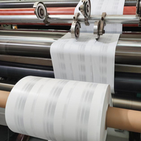 Rouleau de papier recyclable sans plastique, enduit aqueux, résistant à l'humidité, flexible, thermoscellable, de qualité alimentaire, pour l'emballage VFFS EN13432