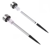 Lampes de jardin solaires à LED au design moderne projecteur de chemin paysager à lumière chaude étanche pour l'extérieur en gros pour une utilisation souterraine