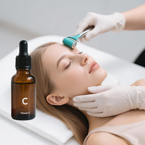 Suero <span class=keywords><strong>de</strong></span> piel facial <span class=keywords><strong>con</strong></span> vitamina C <span class=keywords><strong>Retinol</strong></span> y ácido hialurónico para <span class=keywords><strong>contorno</strong></span> <span class=keywords><strong>de</strong></span> <span class=keywords><strong>ojos</strong></span> y dermaroller - Product Image 2