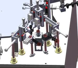 High Speed OEM Ball Valve Multi-station Assembly Machine Production Line Assembly Equipment For Valves