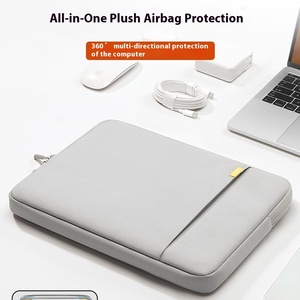 Matériau en néoprène personnalisé imperméable à l'eau dur voyage pochette pour ordinateur portable fermeture à glissière coussin d'air ceinture Style de mode pour <span class=keywords><strong>Apple</strong></span> <span class=keywords><strong>Mac</strong></span> Mini - Product Image 2