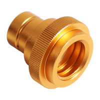 Adaptateur de connexion rapide pour eau gazeuse Seltzer, compatible avec le distributeur de soda CO2 DUO Terra 425 g |   Bouteille cylindrique rose de 60 litres