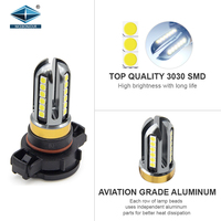 Luz Led antiniebla para coche, Bombilla de fábrica, DIRECTA DE 3030, 24SMD, H4, H7, H8, H11, 9005, 9006, H13, 9004, 9007, H16