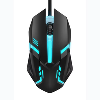Ratón para Juegos con Cable OEM al por Mayor de Fábrica, Retroiluminación LED 3D, USB Tipo-C, Ratón para Gamers con Cable, Personalizado, Precio Económico, Ratón para Juegos con LED