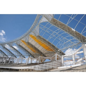 Lớn Khoảng phòng tập thể dục đúc sẵn Kết Cấu Thép bóng rổ hội trường mái xây dựng chi phí thiết kế - Product Image 4