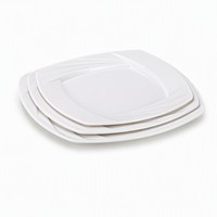 Bol à soupe en mélamine bicolore, léger, durable et design gain de place