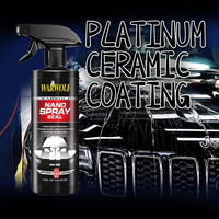 Spray de Revestimiento Cerámico para Autos de Alta Calidad, 500 ml, 3 en 1, Nano Hidrofóbico, Protección de Pintura para Autos, Pulimento, Marca Privada, Logotipo Personalizado