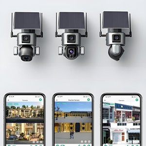 Năng lượng mặt trời được Hỗ trợ 120 ° góc rộng H.265 <span class=keywords><strong>Camera</strong></span> <span class=keywords><strong>Wifi</strong></span> độ phân giải 4K 20000mAh ngoài trời Pan-Tilt âm thanh hai chiều Tích hợp mic ai NVR - Product Image 4