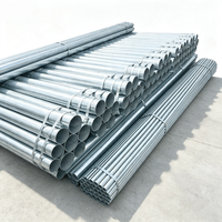 Conduite en acier non allié galvanisé à chaud pour la protection des câbles, applications de tuyauterie structurelle, norme GB, certifiée ISO 9001