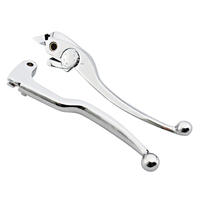 Leviers de frein et d'embrayage de moto chromés gauche et droite pour Honda CBR600RR CBR 600RR 600 RR 2003 - 2006
